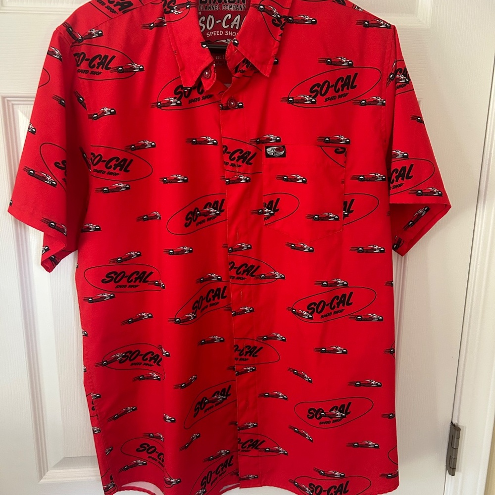Dixxon Flannel Co. Men’s Short Sleeve Party Shirt – Size Medium (Like New)